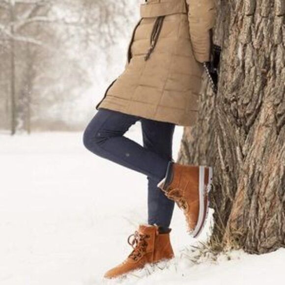 NEW Snow Boots Anti-Slip Hiking Boots Warm Fur lining - Picture 8 of 10